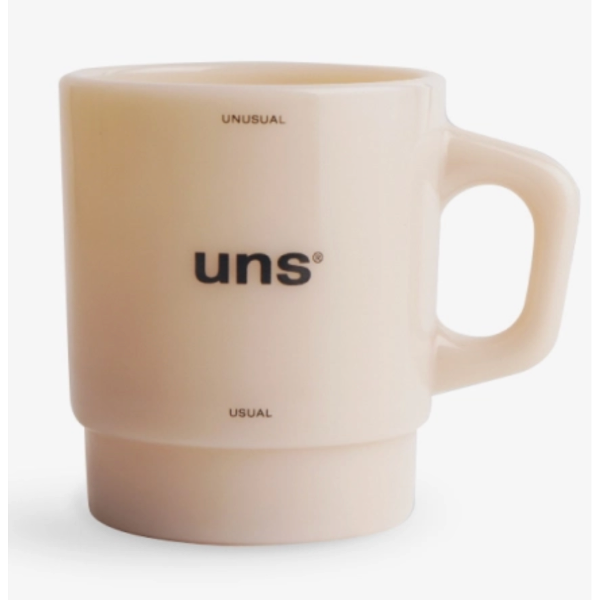 Casual Milk Glass 8.7oz Mug