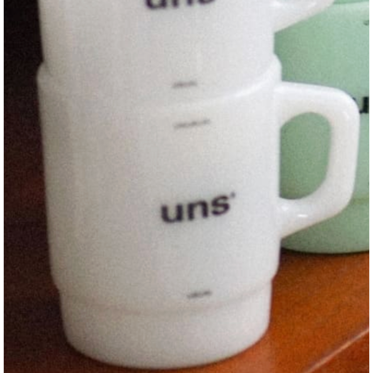 Casual Milk Glass 8.7oz Mug