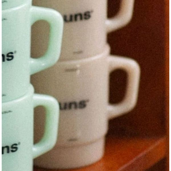 Casual Milk Glass 8.7oz Mug
