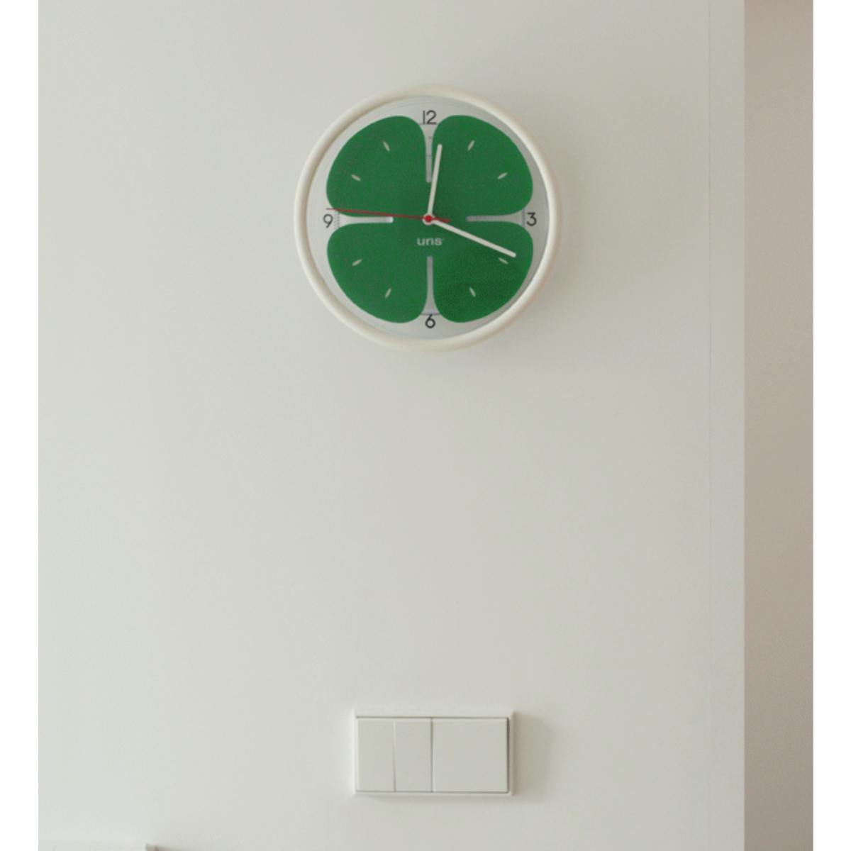 Clover Wall Clock