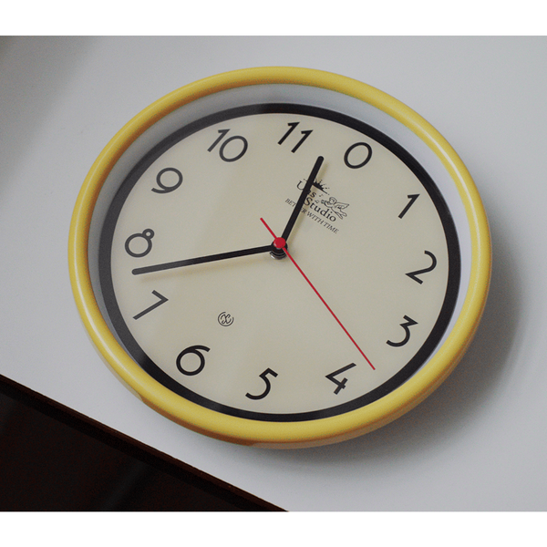 Butter Wall Clock