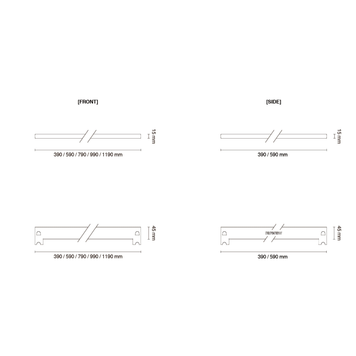 RRR SHELF RACK
