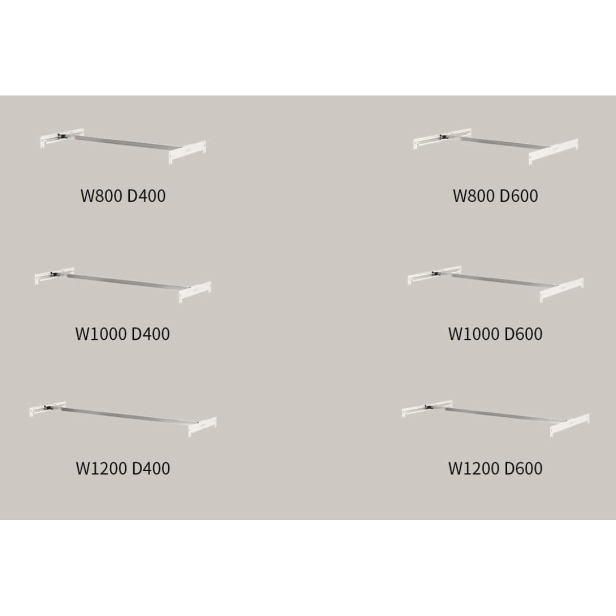 RRR HOOK RACK (with Guide Bar)