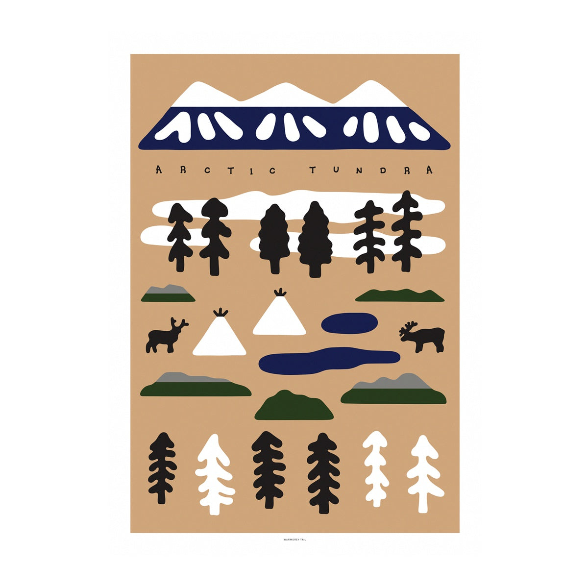 ARCTIC TUNDRA POSTER