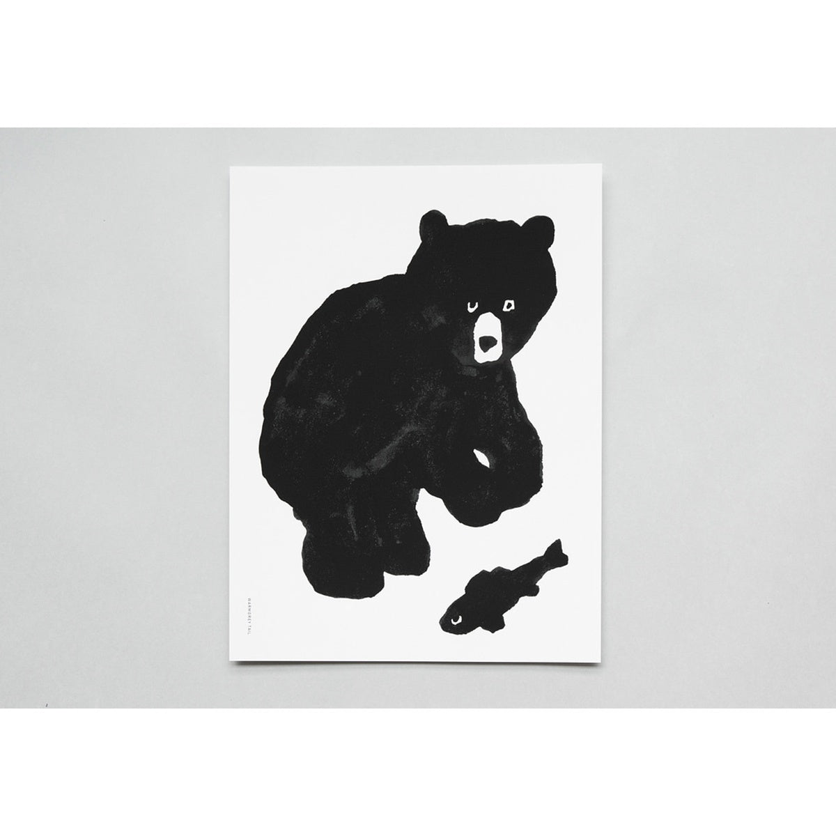 BLACK BEAR POSTER