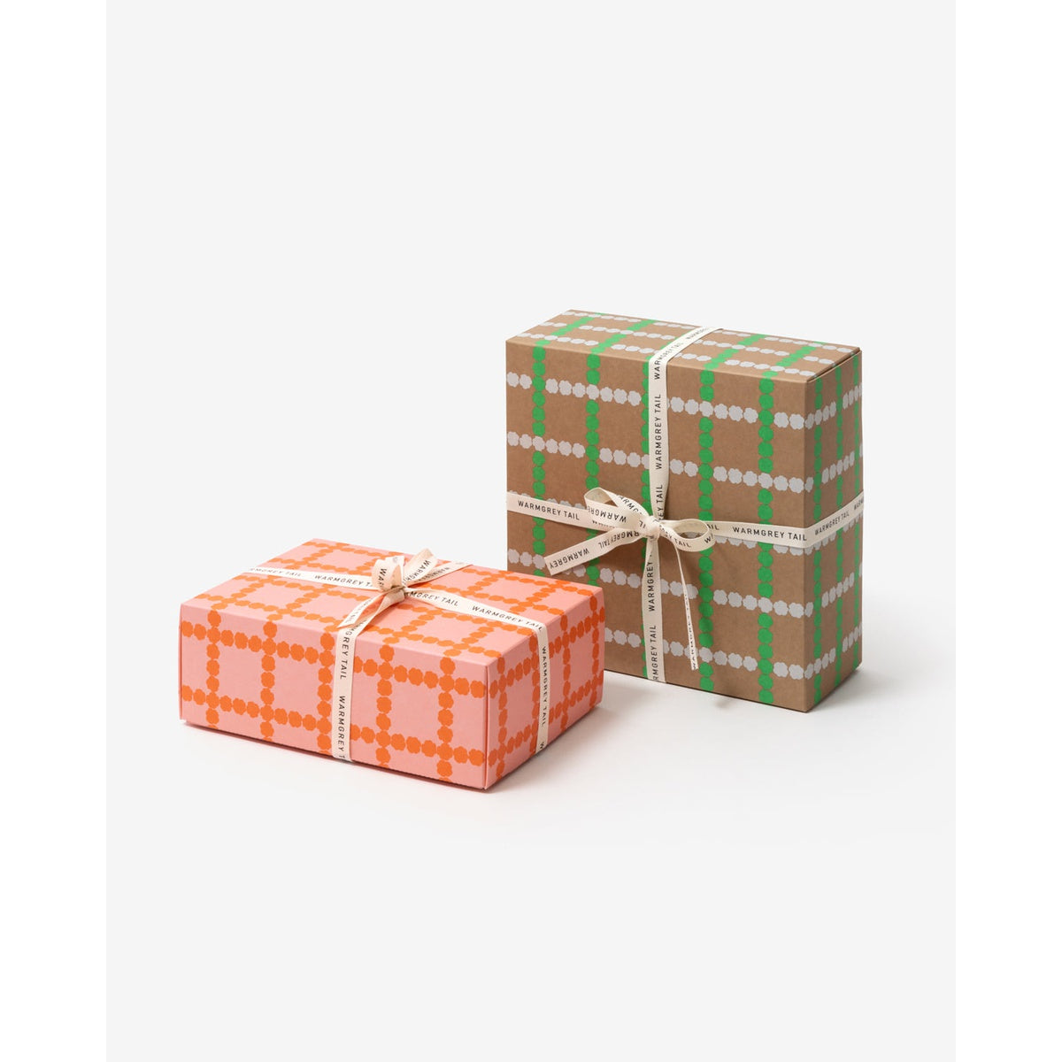 BLOSSOM CHECK CHOCO GIFT BOX (Face Towel 2P)