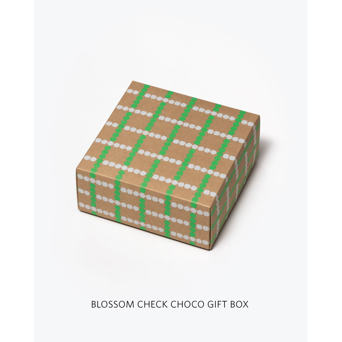 BLOSSOM CHECK CHOCO GIFT BOX (Face Towel 2P)
