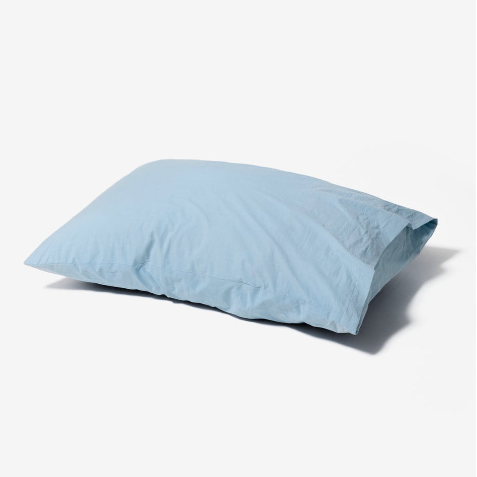 BLUE GREY PILLOW CASE