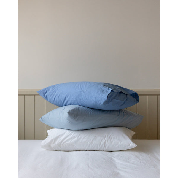 BLUE GREY PILLOW CASE
