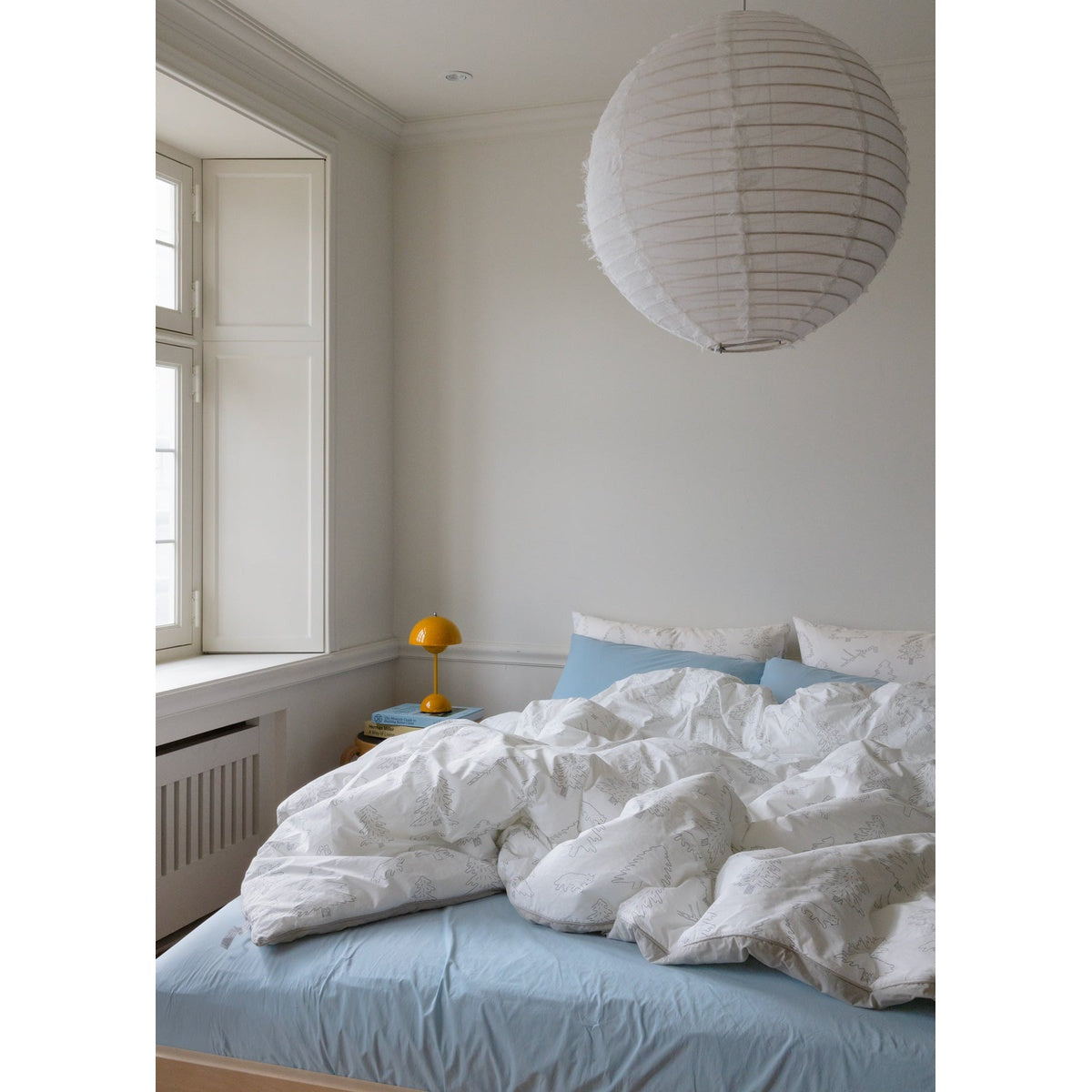 BLUE GREY PILLOW CASE