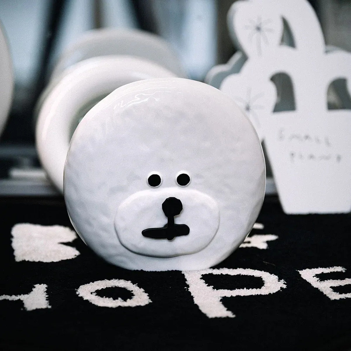 INAP EDITION Ceramic Bichon Clock