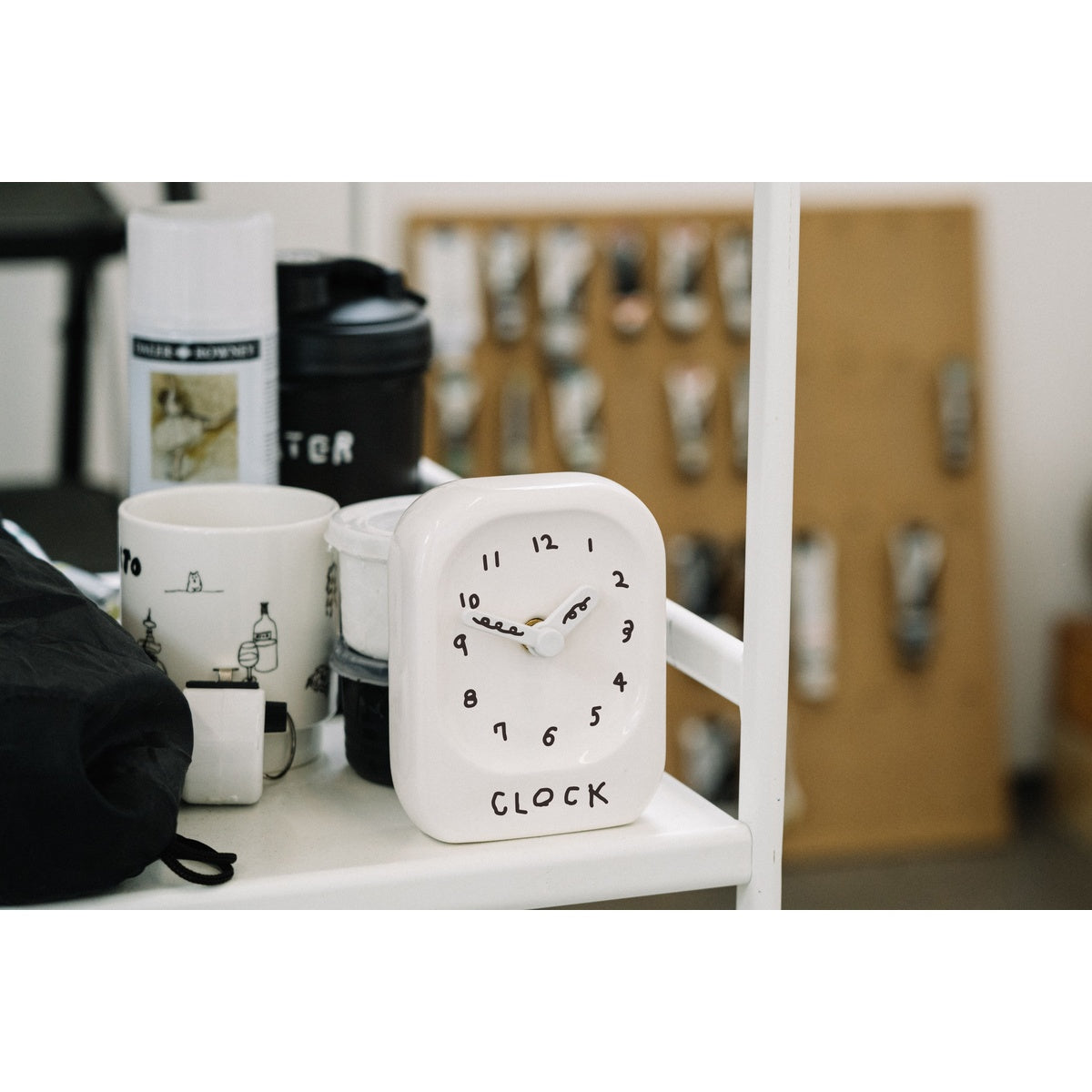 INAP EDITION Ceramic Cube Clock 02