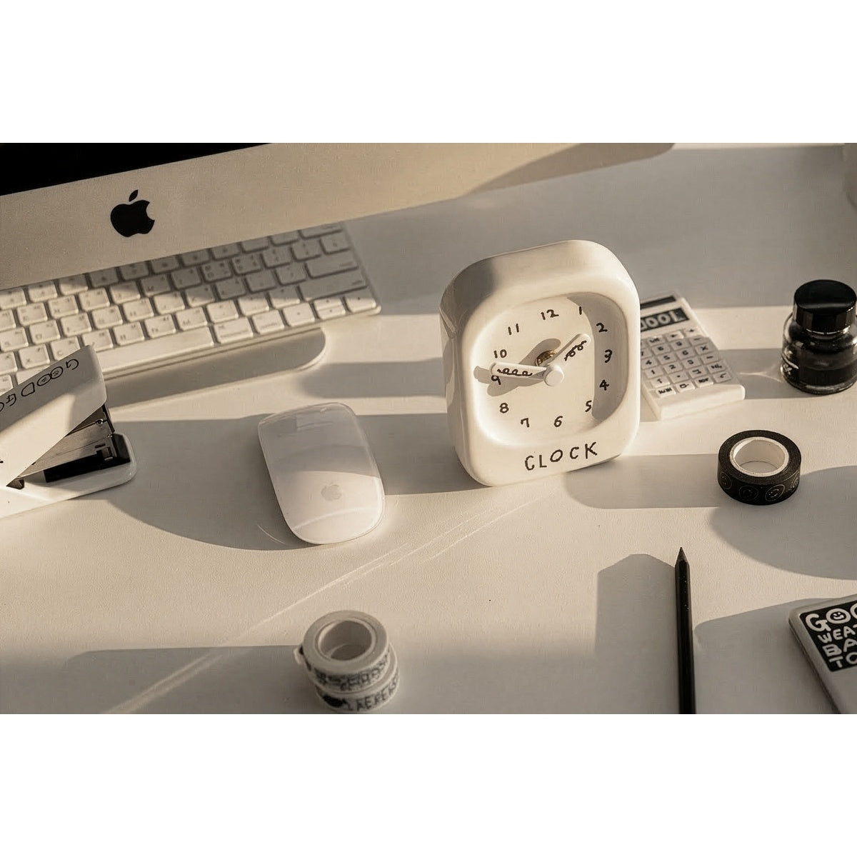INAP EDITION Ceramic Cube Clock 02