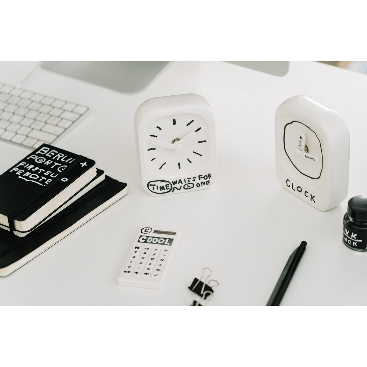 INAP EDITION Ceramic Cube Clock 03