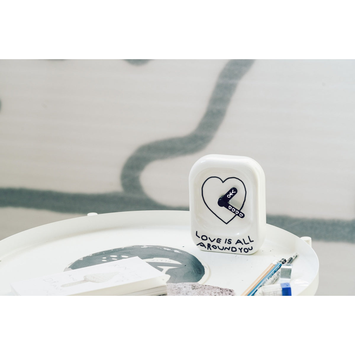 INAP EDITION Ceramic Desk Clock 04
