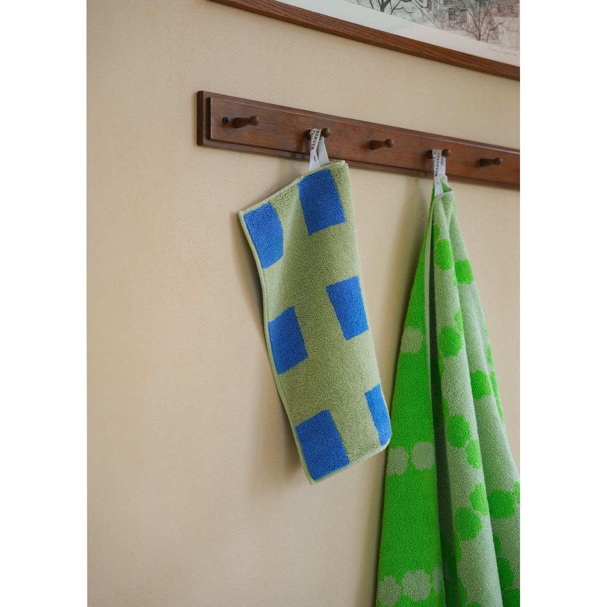BUILDING HAND TOWEL - BLUESKY