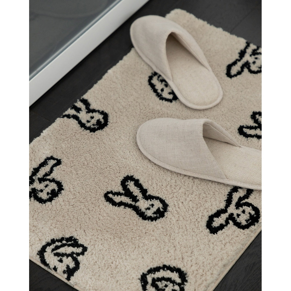 BUNNY BUNNY DOORMAT - CREAM (65x45cm)