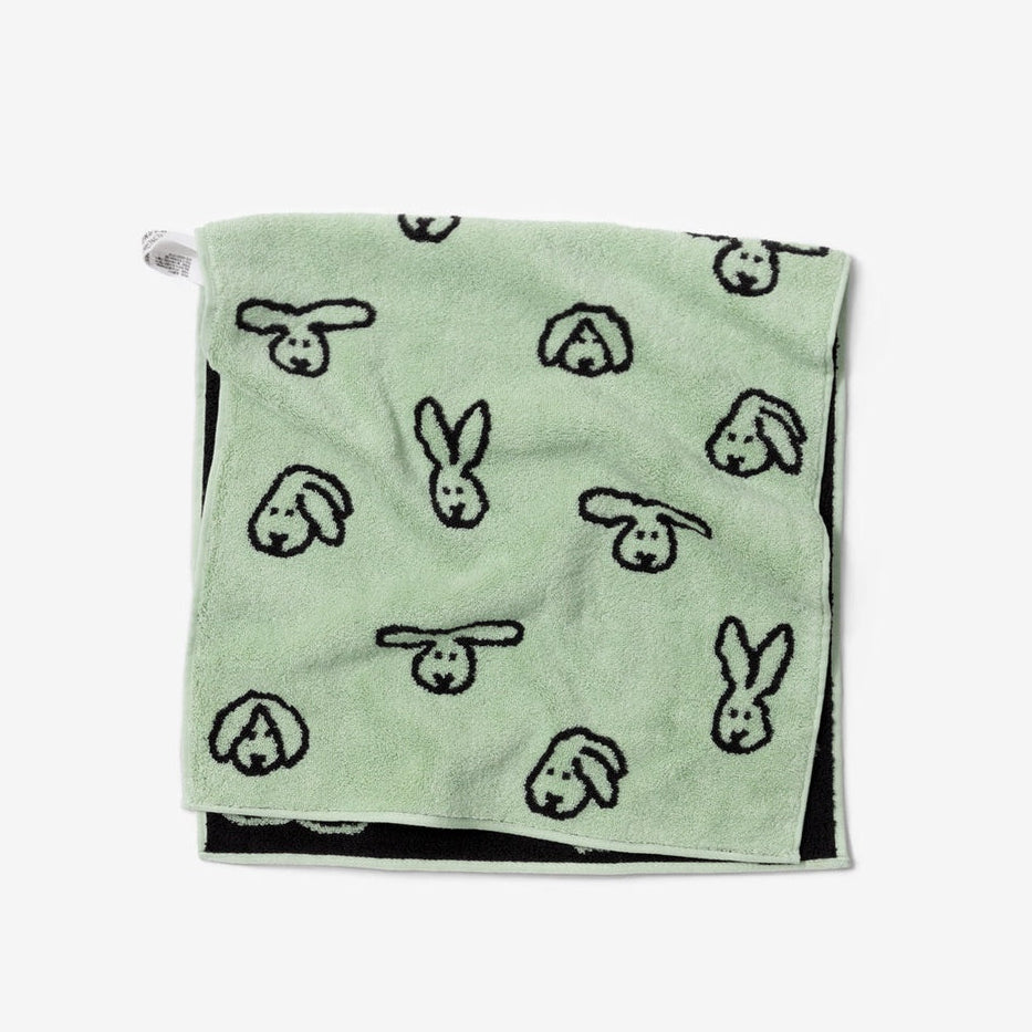 BUNNY BUNNY FACE TOWEL - MINT