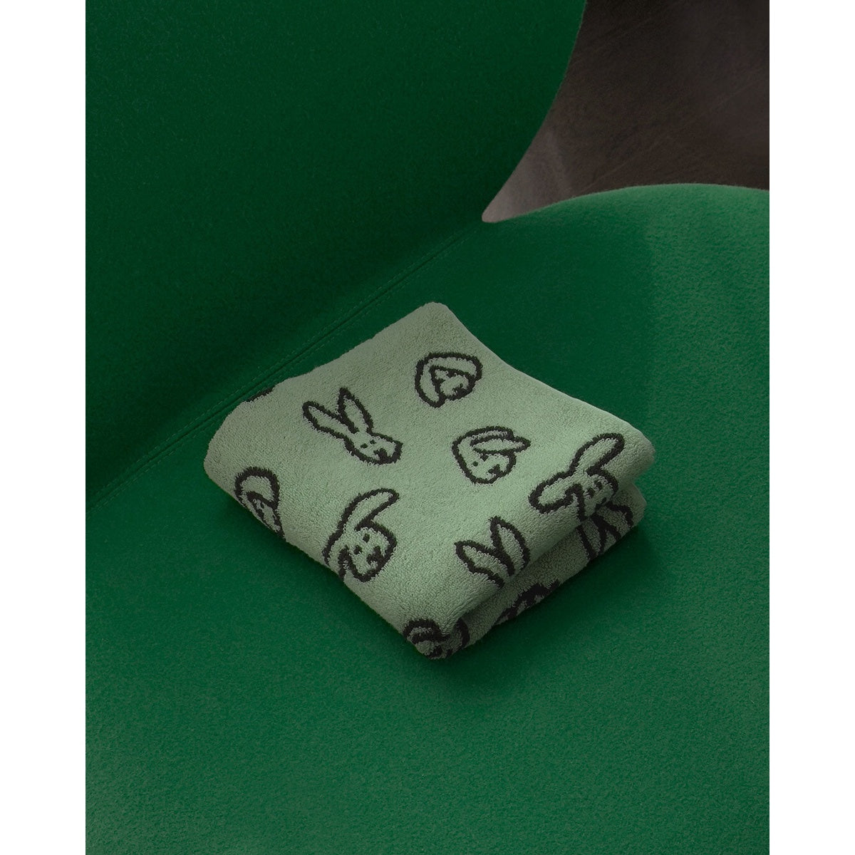 BUNNY BUNNY FACE TOWEL - MINT