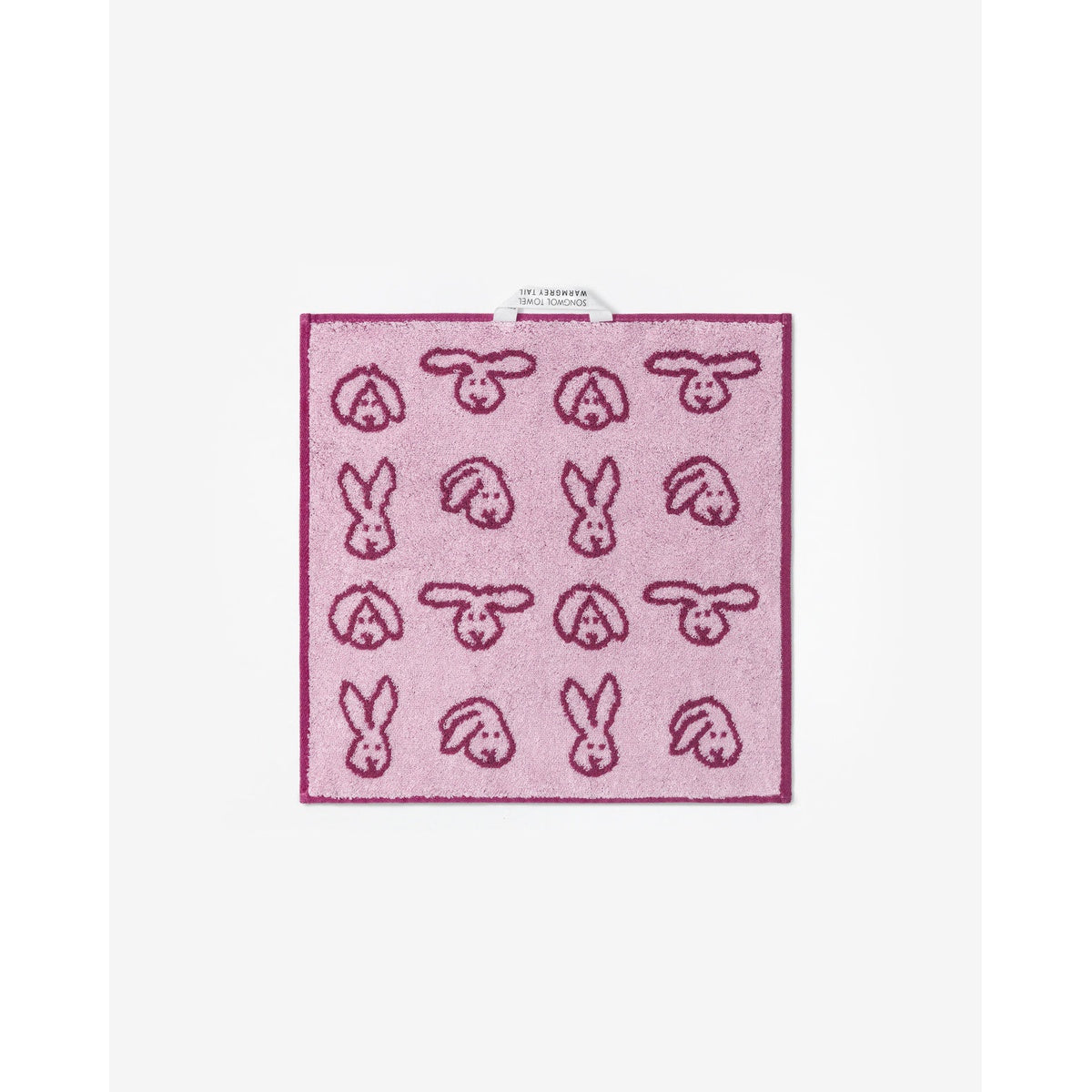BUNNY BUNNY HAND TOWEL - CHERRY