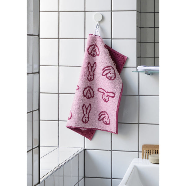 BUNNY BUNNY HAND TOWEL - CHERRY