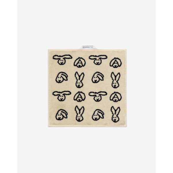 BUNNY BUNNY HAND TOWEL - CREAM