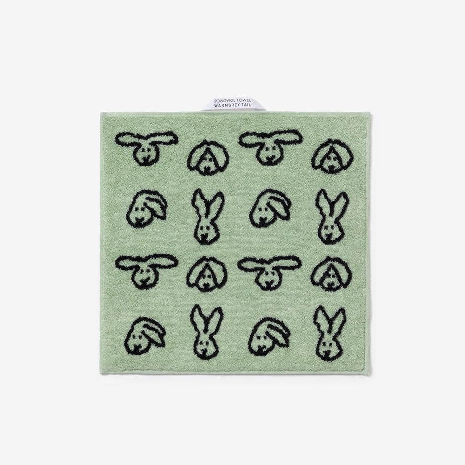 BUNNY BUNNY HAND TOWEL - MINT