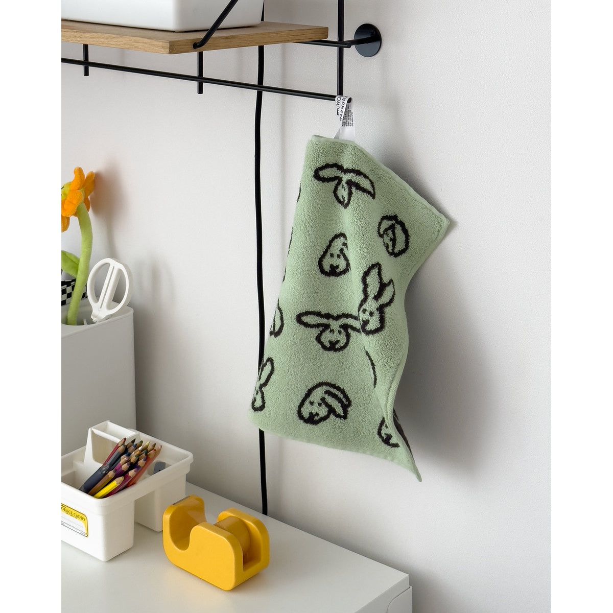 BUNNY BUNNY HAND TOWEL - MINT