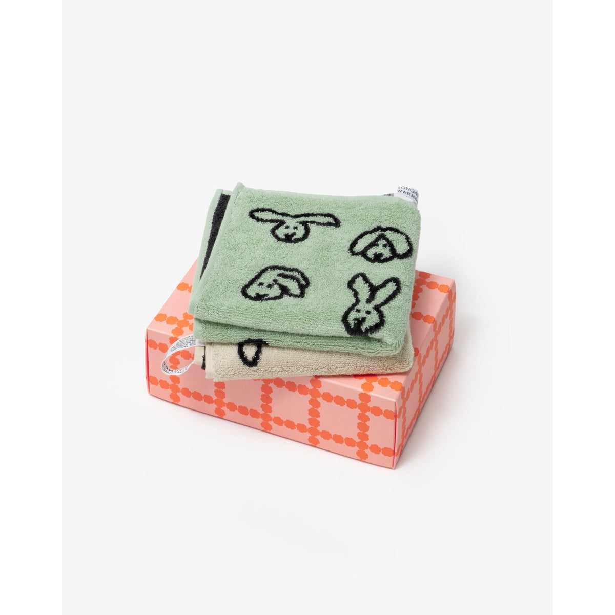 BUNNY BUNNY HAND TOWEL - MINT