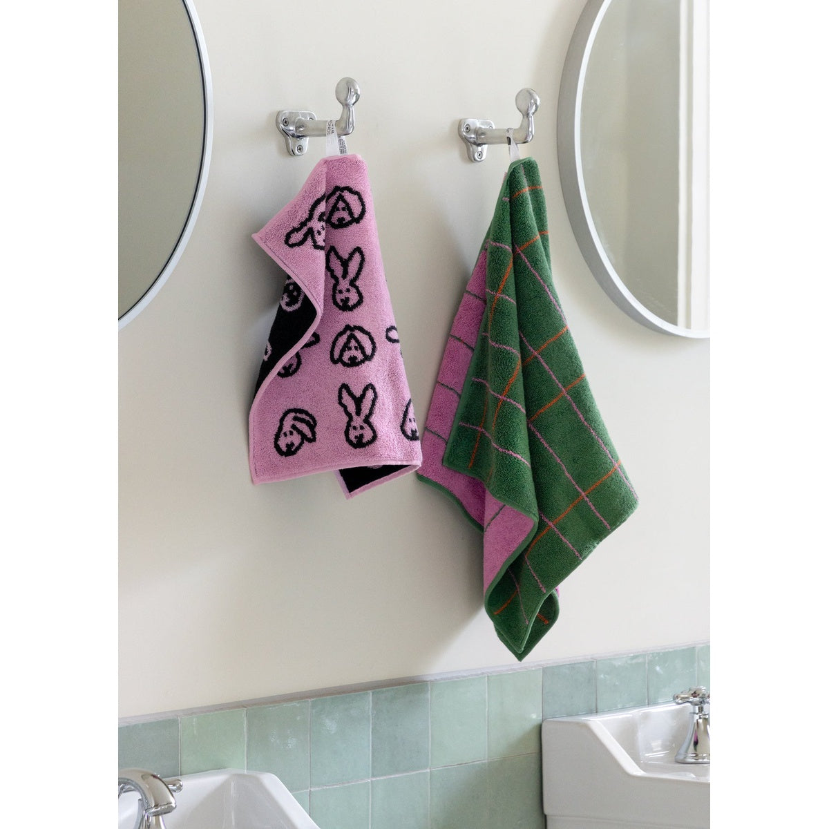 BUNNY BUNNY HAND TOWEL - PINK