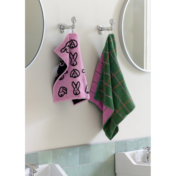 BUNNY BUNNY HAND TOWEL - PINK