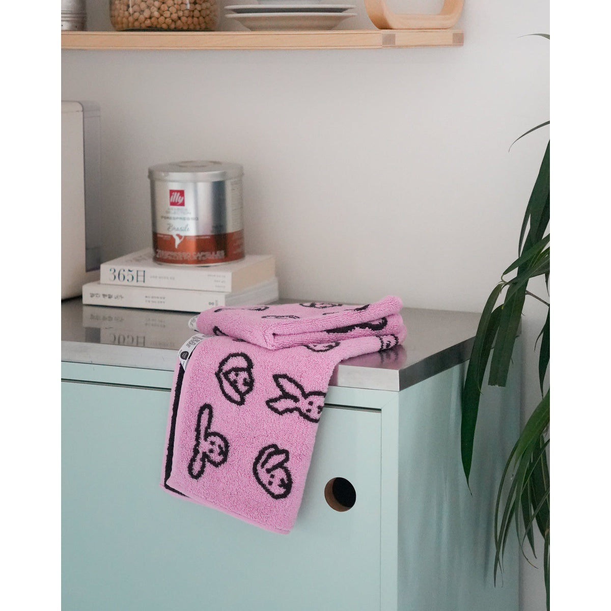 BUNNY BUNNY HAND TOWEL - PINK