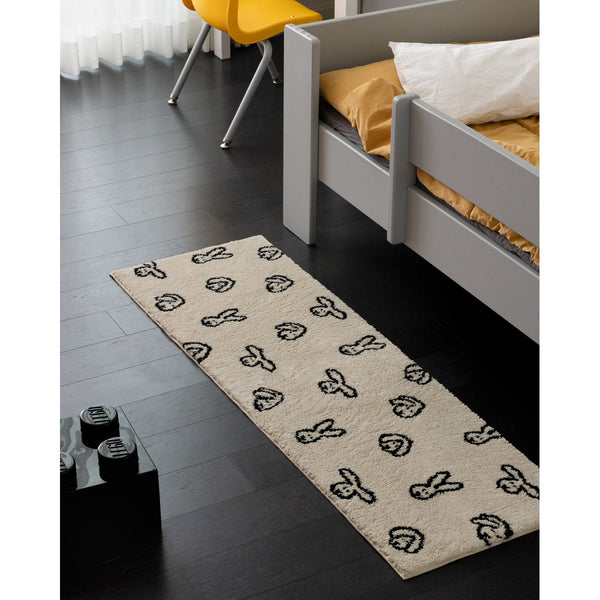 BUNNY BUNNY RUG - CREAM (140x45cm)