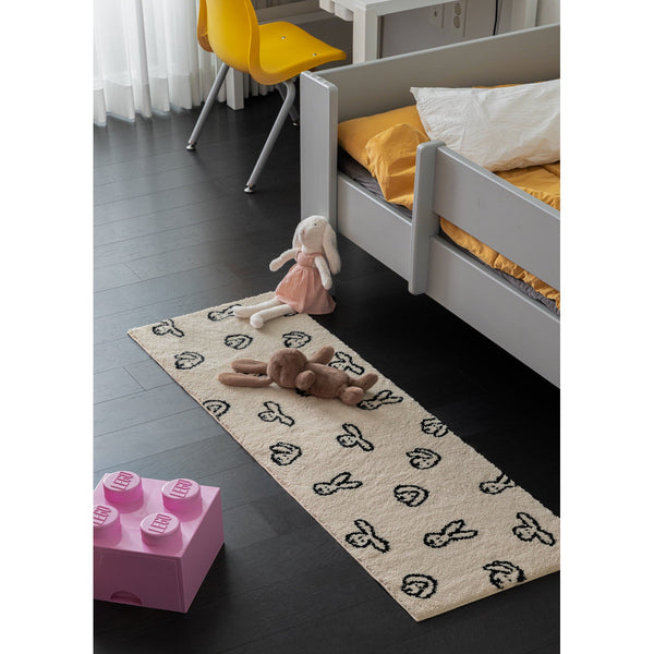 BUNNY BUNNY RUG - CREAM (140x45cm)