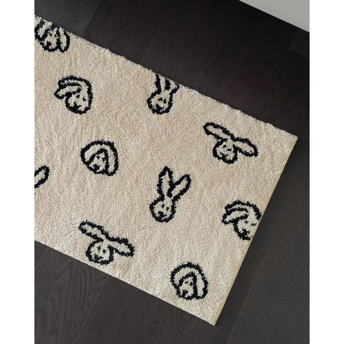 BUNNY BUNNY RUG - CREAM (140x45cm)
