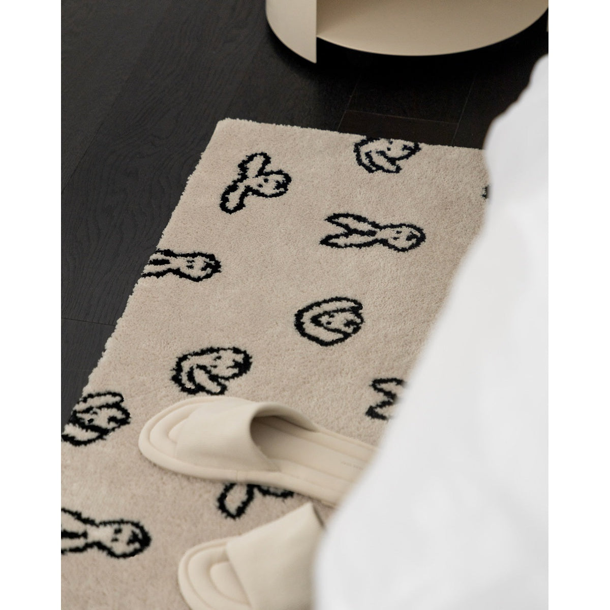 BUNNY BUNNY RUG - CREAM (140x45cm)