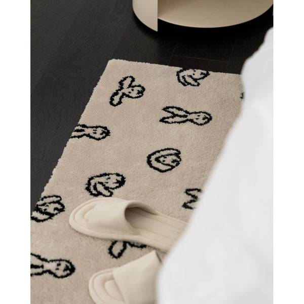BUNNY BUNNY RUG - CREAM (140x45cm)