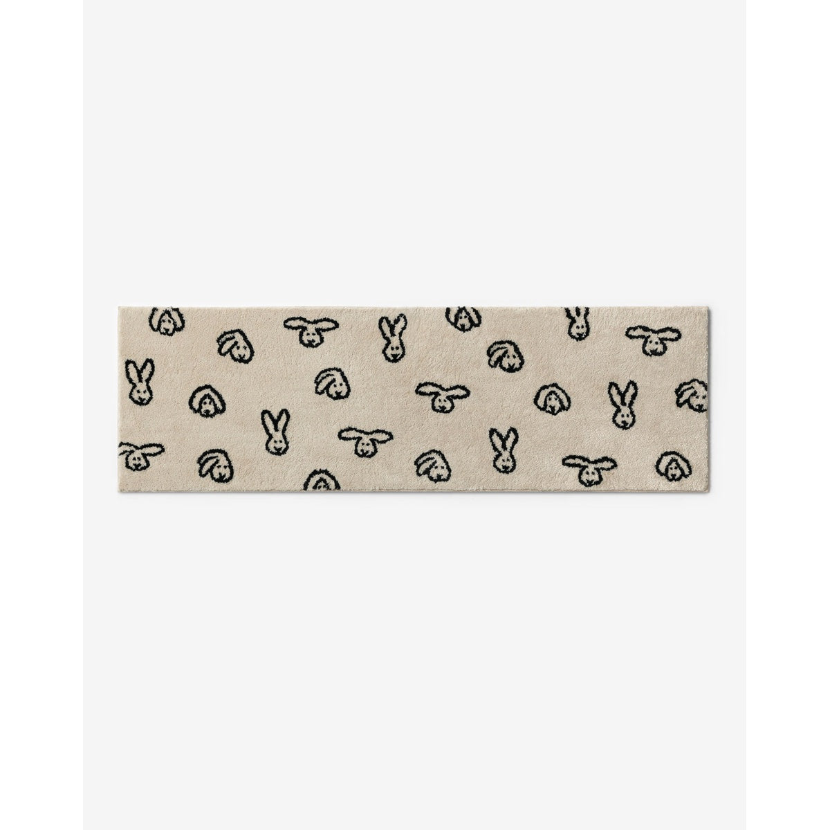 BUNNY BUNNY RUG - CREAM (140x45cm)