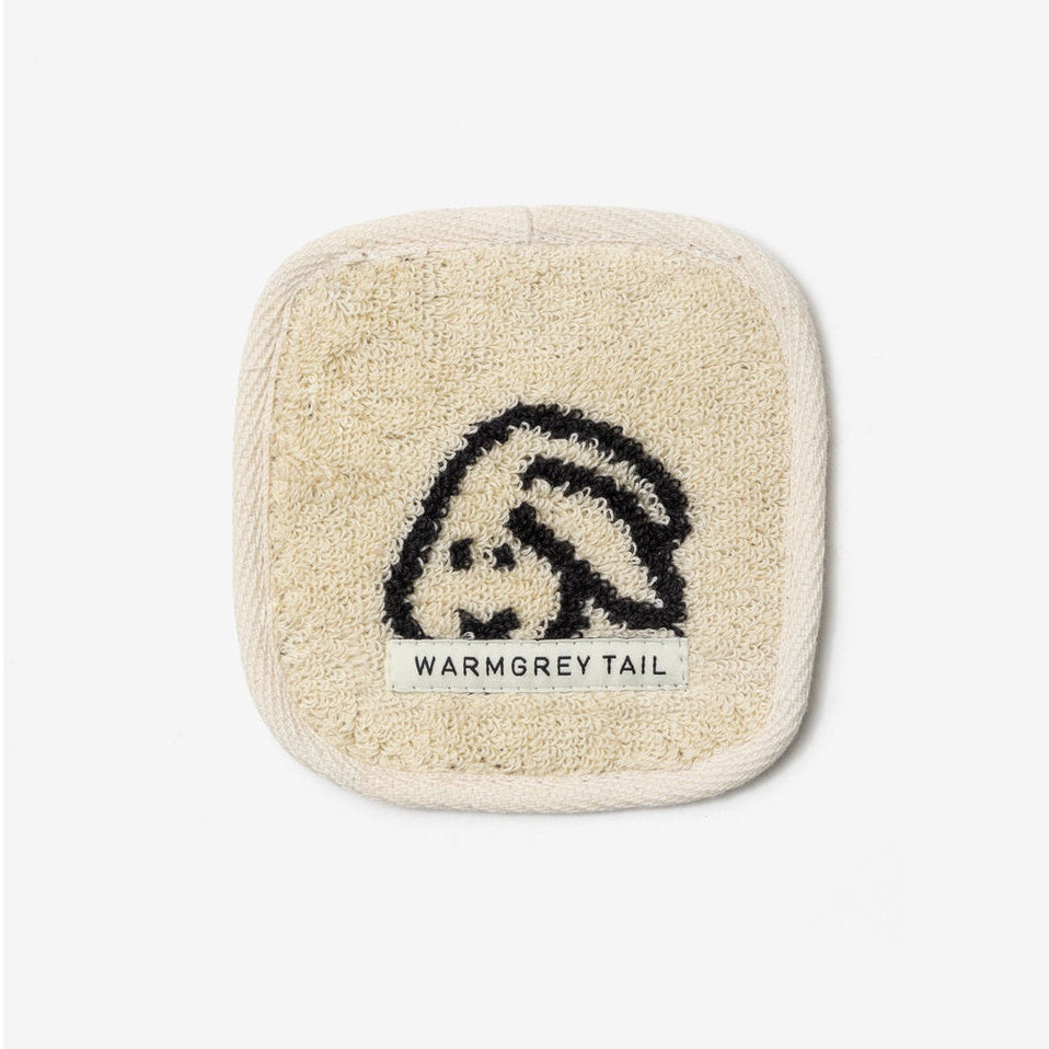 BUNNY BUNNY TOWEL COASTER - CREAM