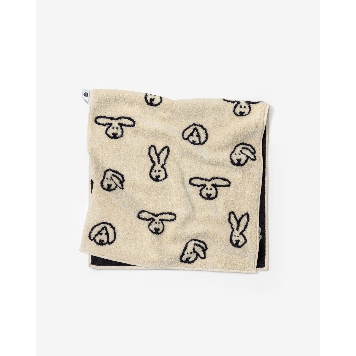 BUNNY BUNNY FACE TOWEL - CREAM