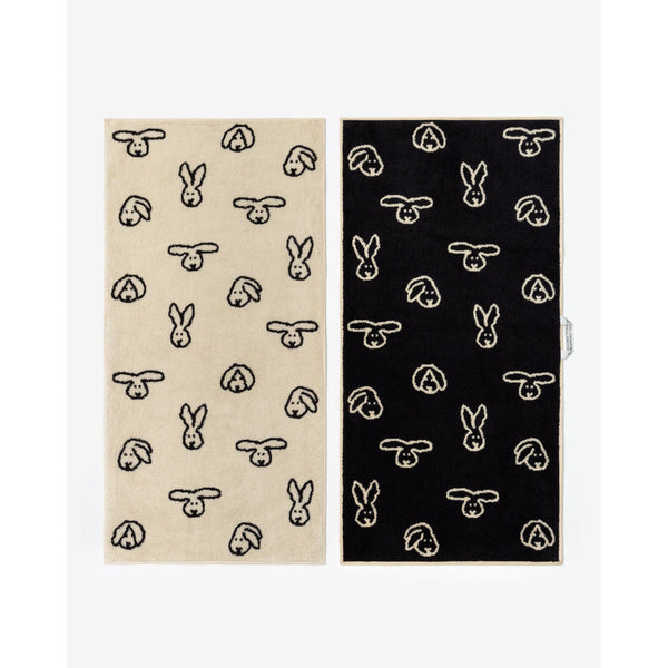 BUNNY BUNNY FACE TOWEL - CREAM
