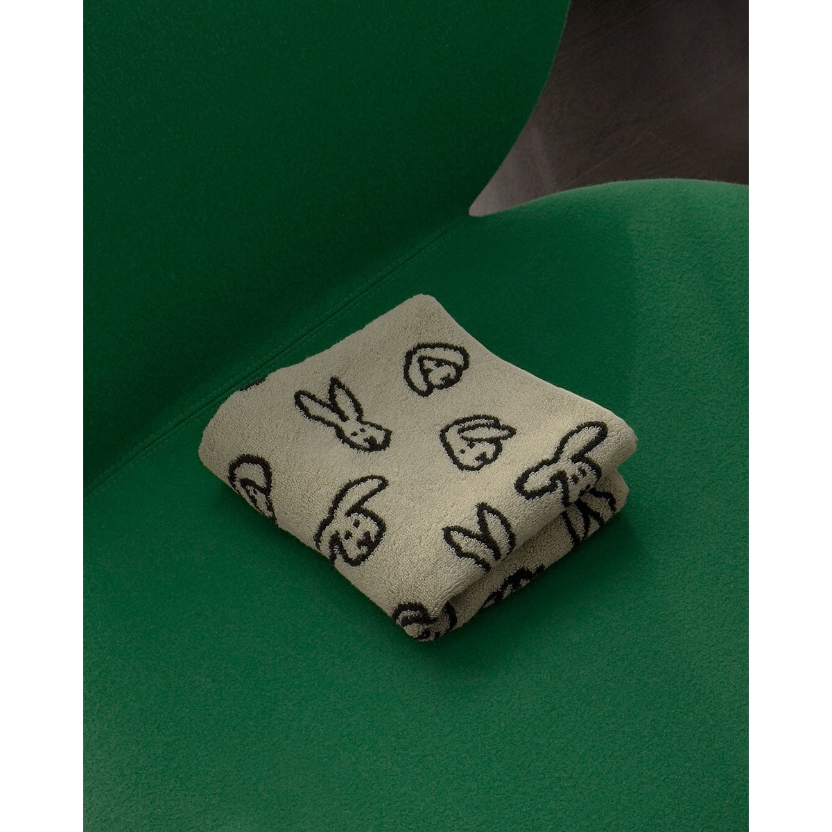 BUNNY BUNNY FACE TOWEL - CREAM