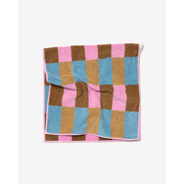 CHECK FACE TOWEL - BERRY CHO CO
