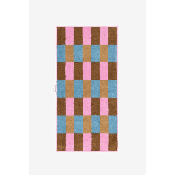 CHECK FACE TOWEL - BERRY CHO CO