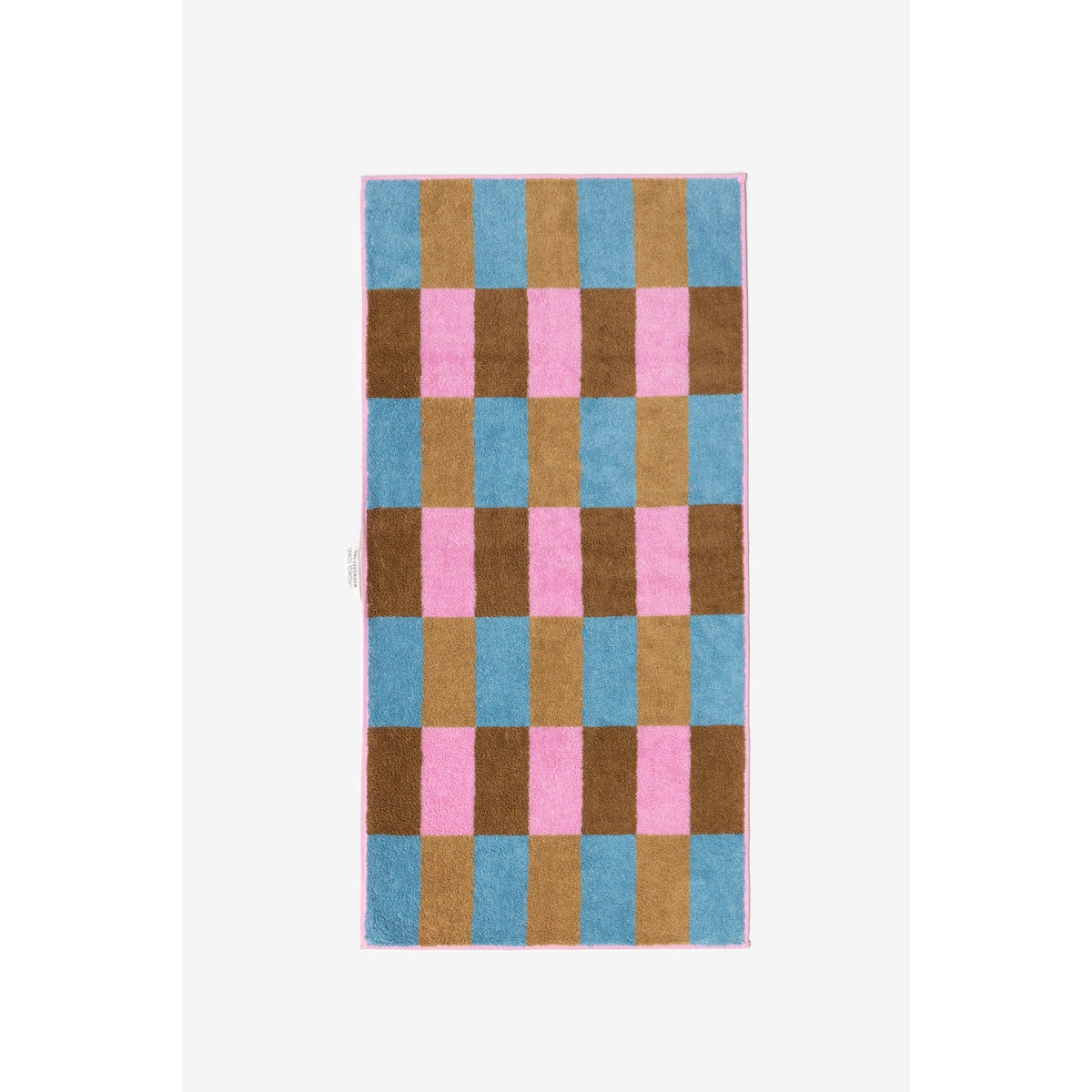 CHECK FACE TOWEL - BERRY CHO CO