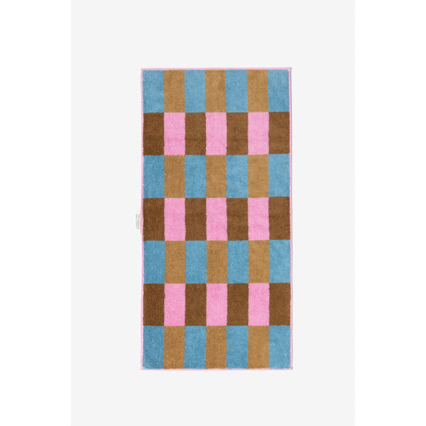 CHECK FACE TOWEL - BERRY CHO CO