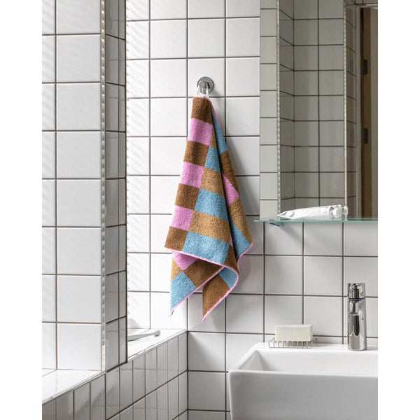 CHECK FACE TOWEL - BERRY CHO CO