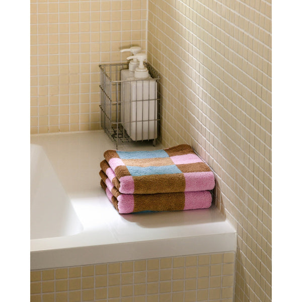 CHECK FACE TOWEL - BERRY CHO CO