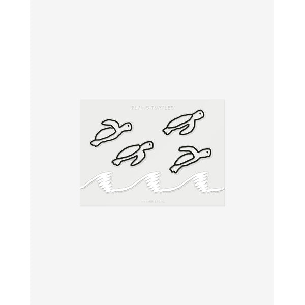 FLYING TURTLES STICKER