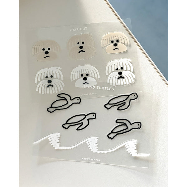 FLYING TURTLES STICKER
